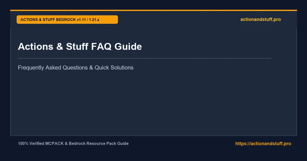 Actions & Stuff FAQ: Minecraft Bedrock Questions Guide 1 Minecraft settings menu showing general help options